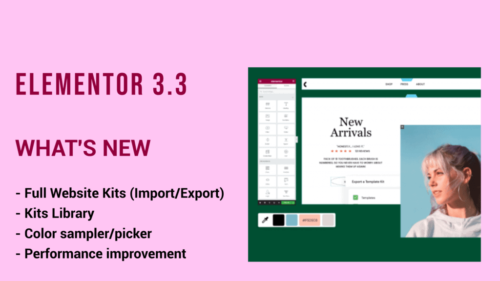 Elementor 3.3 1 Elementor 3.3